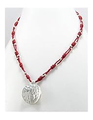 Cotton Waxed Thread Necklace In 92.5 97