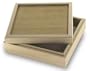 Hardwood Box With Drop-in Top Is Ready To Hold a 6" Tile Or Other Decoration