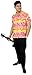 La Leela Hawaiian Shirt For Men Short Sleeve Front-Pocket ALOHA PRINTS In Colors