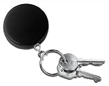 Custom Accessories 44447 Retractable Key Chain Black