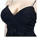 Black Layered Plus size Cruise Cocktail Dress image 4