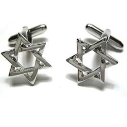 Jewish Star of David Cufflinks