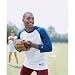 Champion Cotton Tagless Raglan 3/4 Sleeve Baseball T-shirt