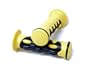 Sport Bike and Dirt Bikes Motorcycle Comfort Gel Style Hand Grips YELLOW COLOR MOTORCYCLE APRILLA BMW DUCATI TRIUMPH HONDA YAMAHA KAWASAKI SUZUKI Polaris Suzuki Yamaha Dirt Bikes Offroad KTM DIRT BIKE