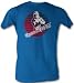 Hulk Hogan T-shirt - Hulkamania Still Running Adult Royal Blue Tee Shirt