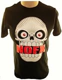 NOFX Mens T-Shirt - Logo in the Mouth of Skull
