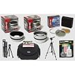 Opteka HD&sup2; Professional Digital Accessory Kit for Panasonic Lumix DMC-LX3 Digital Camera