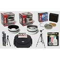 Opteka HD&sup2; Professional Digital Accessory Kit for Canon Powershot G10 & G11 Digital Camera