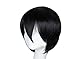 Cf-fashion Free! Haruka Nanase Short Black Cosplay Wig