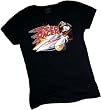 Jump in the Car -- Speed Racer Crop Sleeve Fitted Juniors T-Shirt
