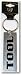 Tool Rectangle Anemia Tour logo METAL Key Chain
