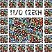 Seed Beads 11/0 Czech Silver Lined Rocaille Color Mix