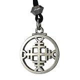 Icelandic Binding Rune Repels Evil Pendant Galdrastafir Viking Jewelry Asatru Necklace