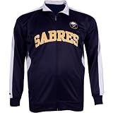 Majestic Buffalo Sabres Big & Tall Therma Base Track Jacket Xl Tall