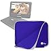 DURAGADGET Blue Water & Shock Resistant Soft Case with Dual Zips - Suitable for Sylvania 9-Inch Swivel Screen DVD/CD/MP3 Portable DVD Player