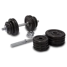 Bodymax 35kg Hammertone Dumbbell Kit
