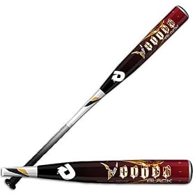 DeMarini VooDoo Black (-9) Senior Baseball Bat - 2009 Model