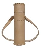 419oX8t6sgL. SL160  Wine Quiver Natural Leather Wine Carrier