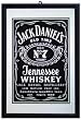 Jack Daniels - Bar Mirror (Black Logo) (Size: 9'' x 12'')