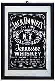Jack Daniels - Bar Mirror (Black Logo) (Size: 9'' x 12'')