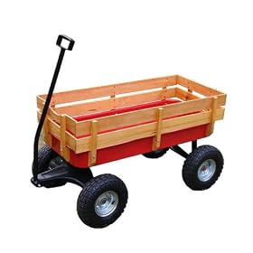 Garden Cart - Red from Garden Carts