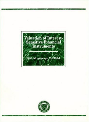 Valuation of Interest-Sensitive Financial Instruments (Frank J. Fabozzi Series)