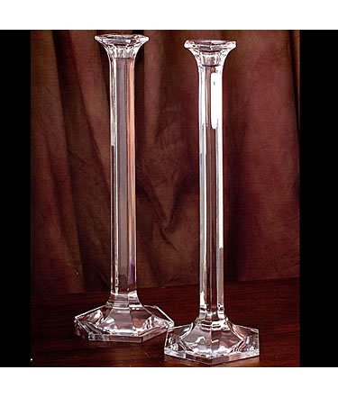Classic Pair of Candlesticks by Shannon