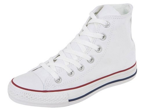 Converse Chuck Taylor All Star Hi Top Optical White Canvas men's 7.5/ women's 9.5