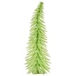 5' Pre-Lit Whimsical Charteuse Spruce Artificial Christmas Tree - Green Lights