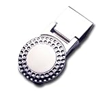 (Sent Same Day) Golf Ball Design Money Clip. Ideal Gift for Golfers, Best Man Gift or Fathers Day Gift. Free Gift Card/Message Service. P&P Only £2. **FREE GIFT WRAP**
