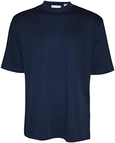 Tehama Mens Hang 'Em Cool S/S Mock Neck Golf Shirts for Bobby D Collection