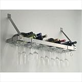 Hammered Steel Single Wine Rack