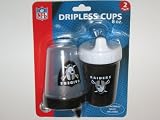 OAKLAND RAIDERS 8 oz. Team Logo Kids No-Spill SIPPY CUP (2 Pack) by WeSellSports