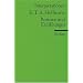 Interpretationen: E.T.A. Hoffmann. Romane und Erz�hlungen