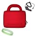 Amazon Kindle 2 Red Hard Shell Carrying Case + A Car Charger + A Live*Laugh*Love Wrist Band!!!