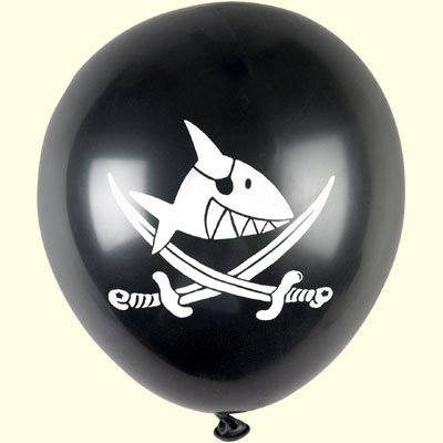 Luftballons Käptn Sharky