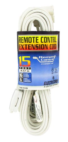 15' Remote Control Extension Cord #c-2426-015w