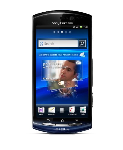 SonyEricsson Sony Ericsson Xperia neo V Smartphone (Touchscreen, 5 Megapixel Kamera, Email-Funktion) blue gradient