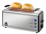 Produkt-Bild: Unold 38915 Toaster Onyx Duplex Doppel-Langschlitz-Toaster / 1180-1400 Watt / Edelstahlgeh&auml;use