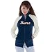 Da Bears Jacket : Touch by Alyssa Milano Da Bears Ladies Navy Blue Velour Cheer Jacket