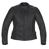 Alpinestars Womens Stella NYC Leather Motorcycle Jacket Black 42