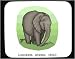 Mouse Pad with africa, trunk, jungle, loxodonta, africana, elephant, animal, african
