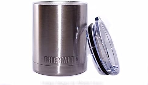 Insulated 10 oz Lowball Tumbler - Stays Hot 8 Hours or Stays Cold 72 Hours - 10 oz - Great Christmas Gifts for Men and Women or Stocking Stuffer