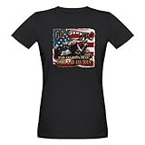 IMAGE OF Artsmith, Inc. Organic Women's T-Shirt Drk All American Outfitters Bad Ass Boys Play Bad Toys - Black, Large