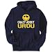 Hoodie Mens Navy Blue 