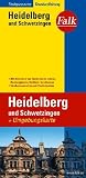 Falk Stadtplan Extra Standardfaltung Heidelberg / Schwetzingen - unbekannt