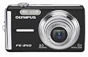 Olympus FE-340 8MP Digital Camera with 5x Optical Zoom (Black)