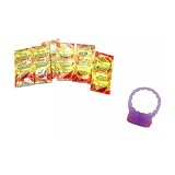 Trustex Ribbed Studded Premium Latex Condoms Lubricated 72 condoms Plus TROJAN VIBRATING RING