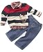 Apparel : Nannette Baby Boy Three-Piece Sweater Set
