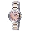 [カルティエ]CARTIER 腕時計 バロンブルー ピンクシェル K18PG＆SS W6920034 レディース 【並行輸入品】